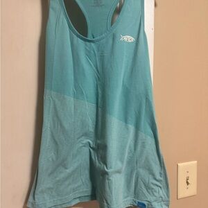 AFTCO Women's Teal Tank Top
